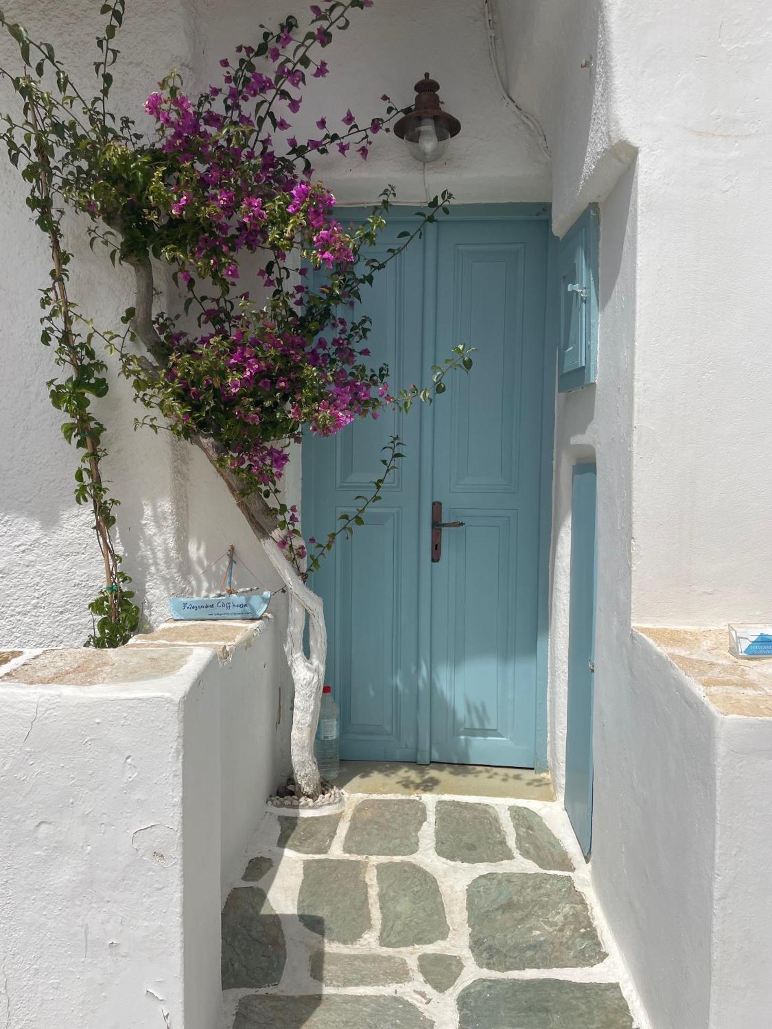 Folegandros-Cliffhouse Villa Bagian luar foto