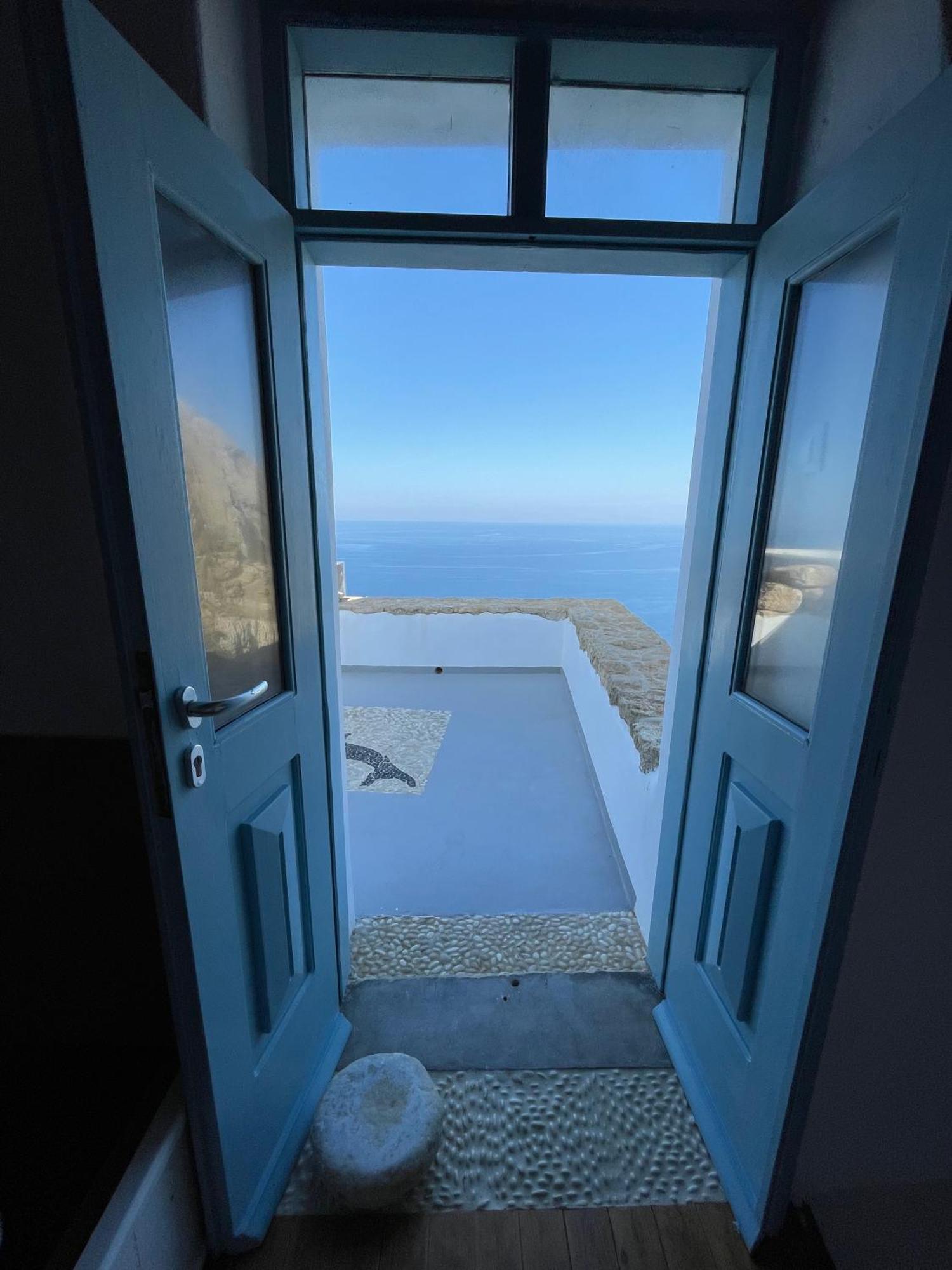 Folegandros-Cliffhouse Villa Bagian luar foto