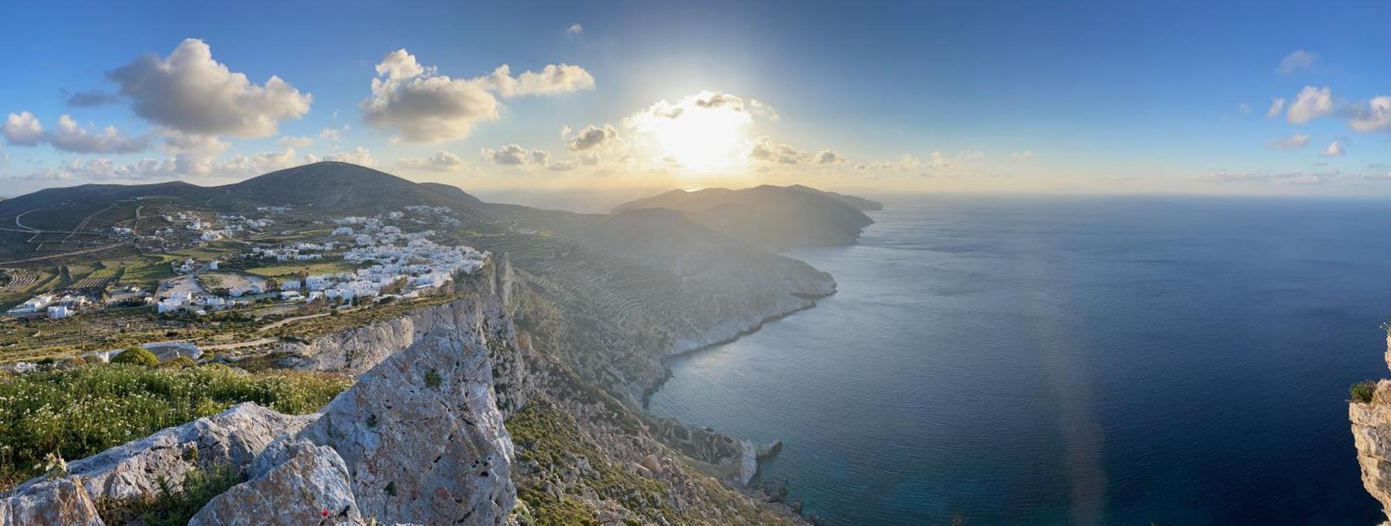 Folegandros-Cliffhouse Villa Bagian luar foto