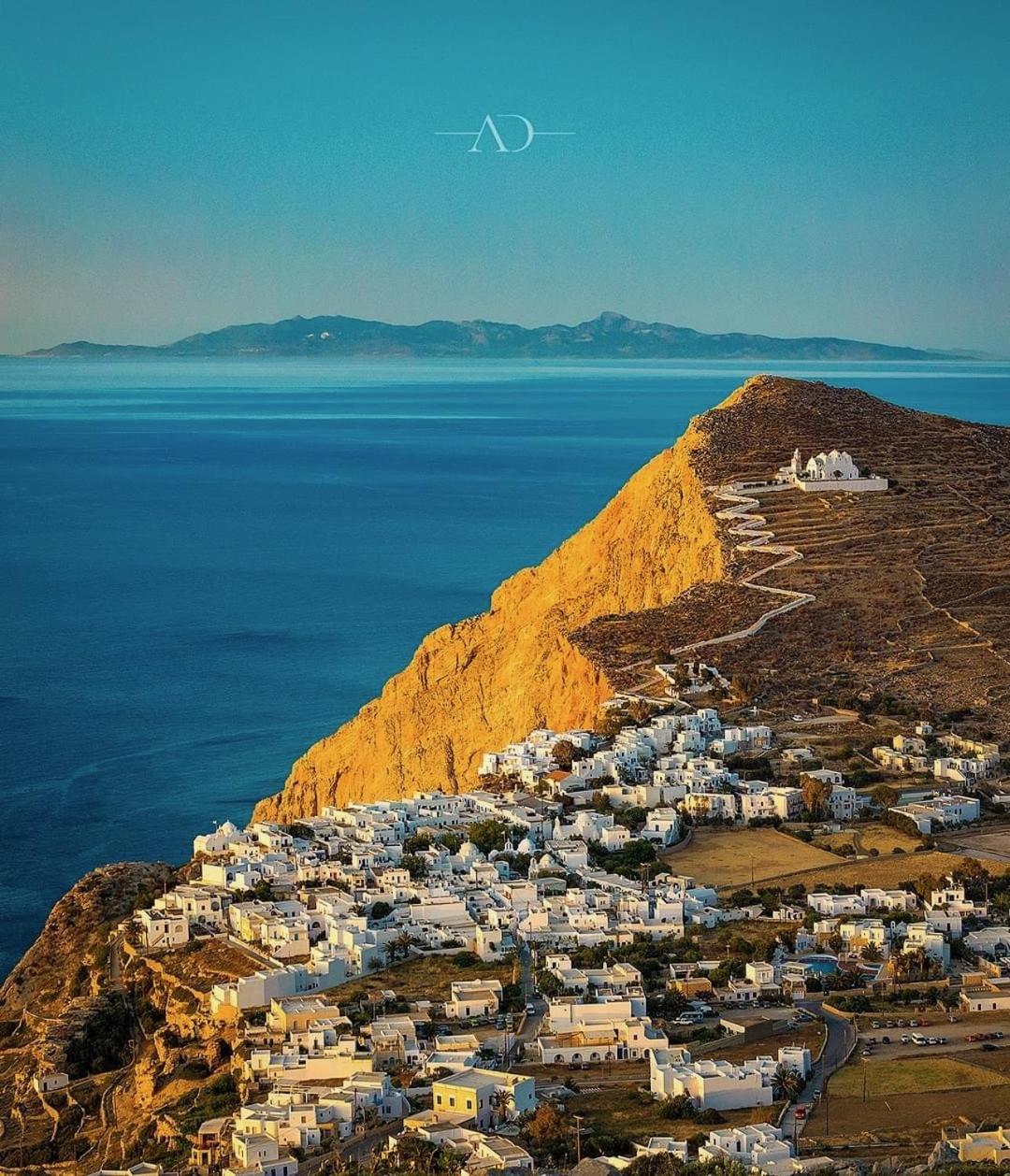 Folegandros-Cliffhouse Villa Bagian luar foto