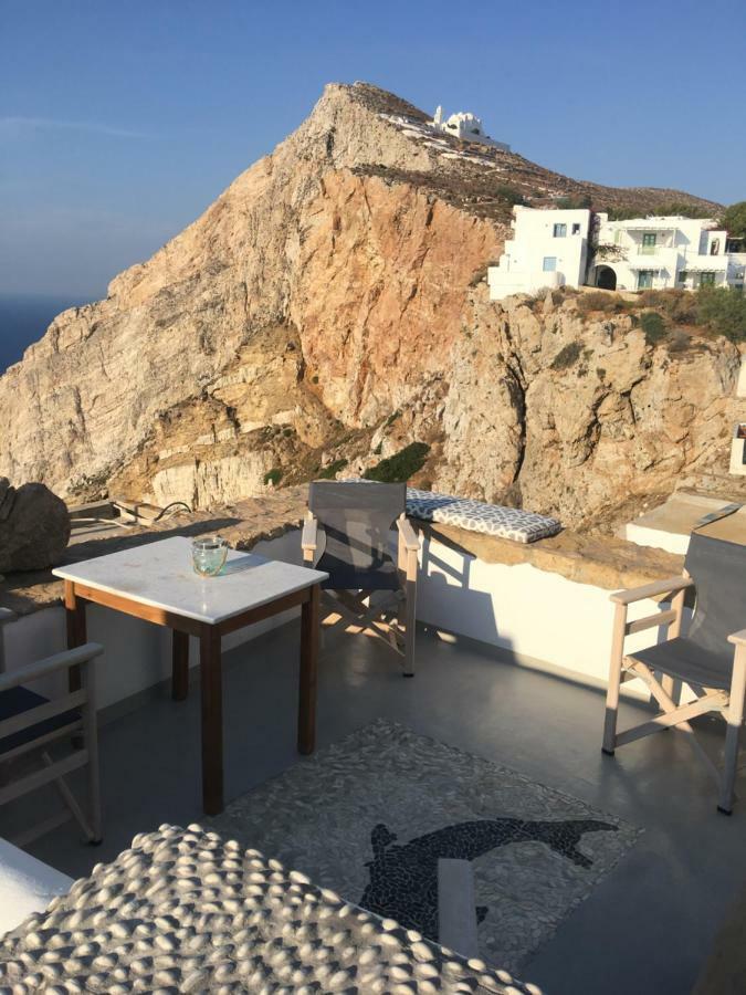Folegandros-Cliffhouse Villa Bagian luar foto