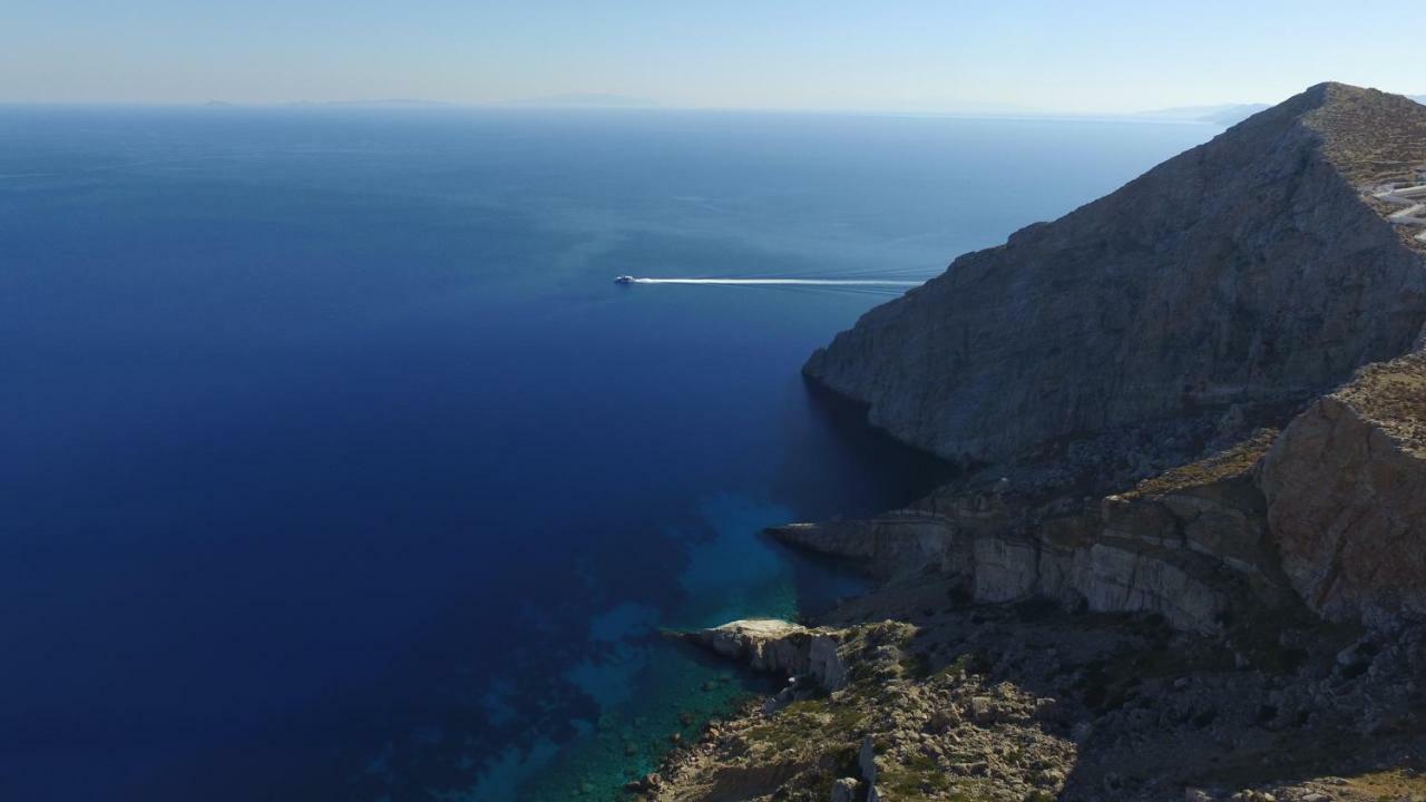 Folegandros-Cliffhouse Villa Bagian luar foto